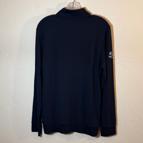 NWT - Branded Travis Mathew Black 1/4 Zip Newport Fleece - Small - Picture 2 of 8
